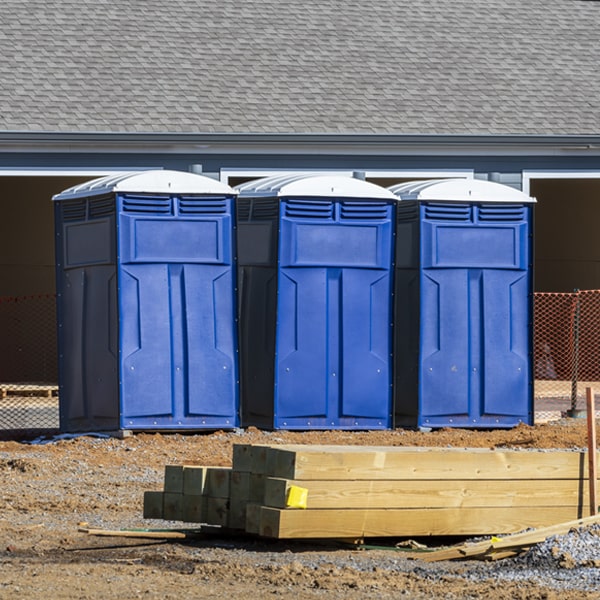 are there any restrictions on where i can place the porta potties during my rental period in Avalon FL